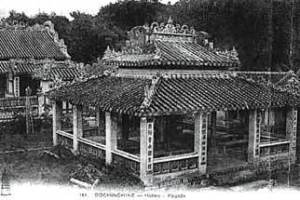 Một đền thờ Mạc Cửu trên đất Hà Tiên xưa.